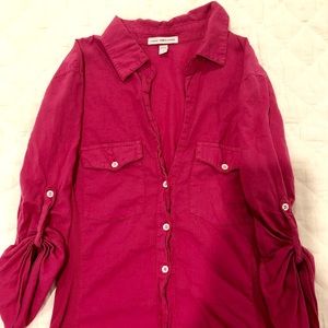 Pink Button Up Shirt